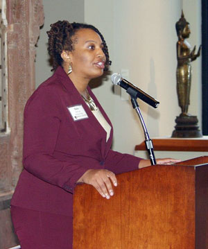 Halima N. Leak, Executive Director for the Center for Fundraising and Philanthropy at Paul Quinn College