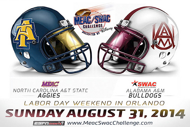 The 10th Annual MEAC SWAC Challenge presented by Disney will be played at Bright House Networks Stadium on the campus of the University of Central Florida (UCF)