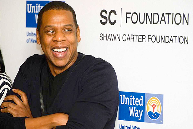 Shawn Carter Stipendium: Hawn (Jay-Z) Carter nimmt an einer Presseveranstaltung teil, um seine Auftritte in der Carnegie Hall zugunsten von United Way und der Shawn Carter Foundation bekannt zu geben.