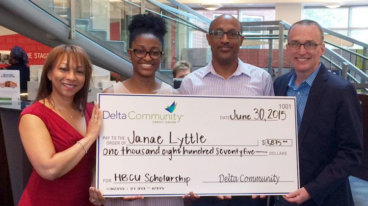 Delta Community Credit Union Awards Second of Four HBCU Scholarships