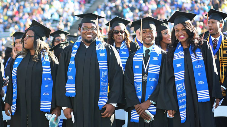 Spring 2015 Graduating Class at Jackson State University.
