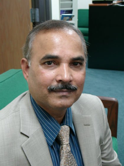 Dr. Aswini Pradhan, professor of engineering and the Center for Materials Research
