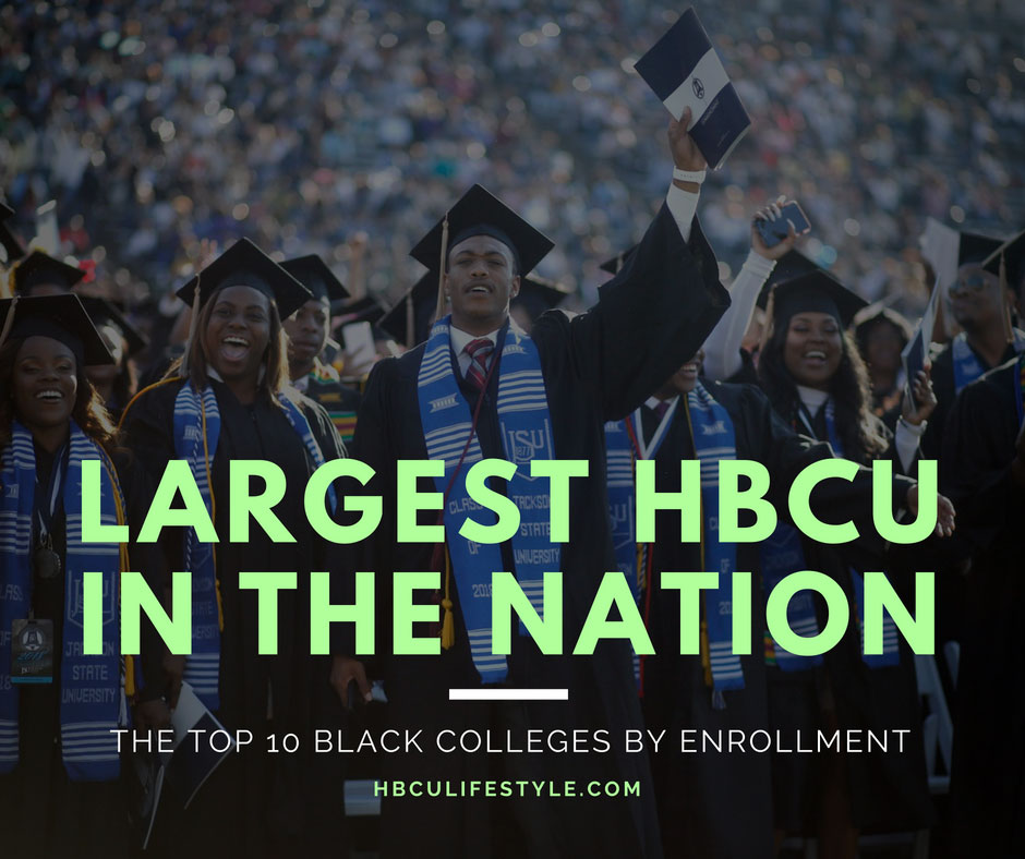 Graduates celebrate at the 2018 Spring Undergraduate Commencement of Jackson State University, one of the largest HBCUs in the nation at Mississippi Veterans Memorial Stadium.