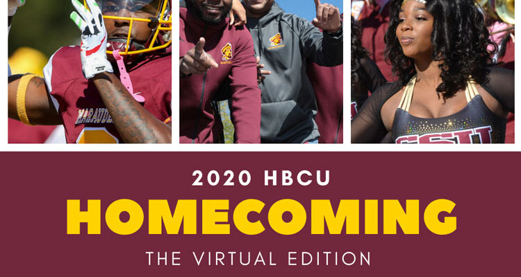 Athletes, fans, cheerleaders and the marching band participate in the annual homecoming festivities at Central State University, a 1890 Land-Grant HBCU located in Wilberforce, OH.