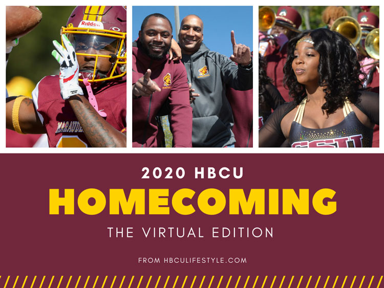 Athletes, fans, cheerleaders and the marching band participate in the annual homecoming festivities at Central State University, a 1890 Land-Grant HBCU located in Wilberforce, OH.