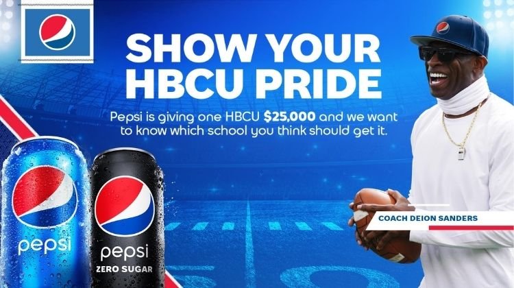 Pepsi, Coach Prime, and Terrence J, Call on Students and Alumni to Level Up Their School Pride This Fall with a Vote for Their School